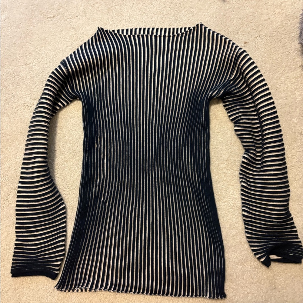 Striped Long Sleeve Top